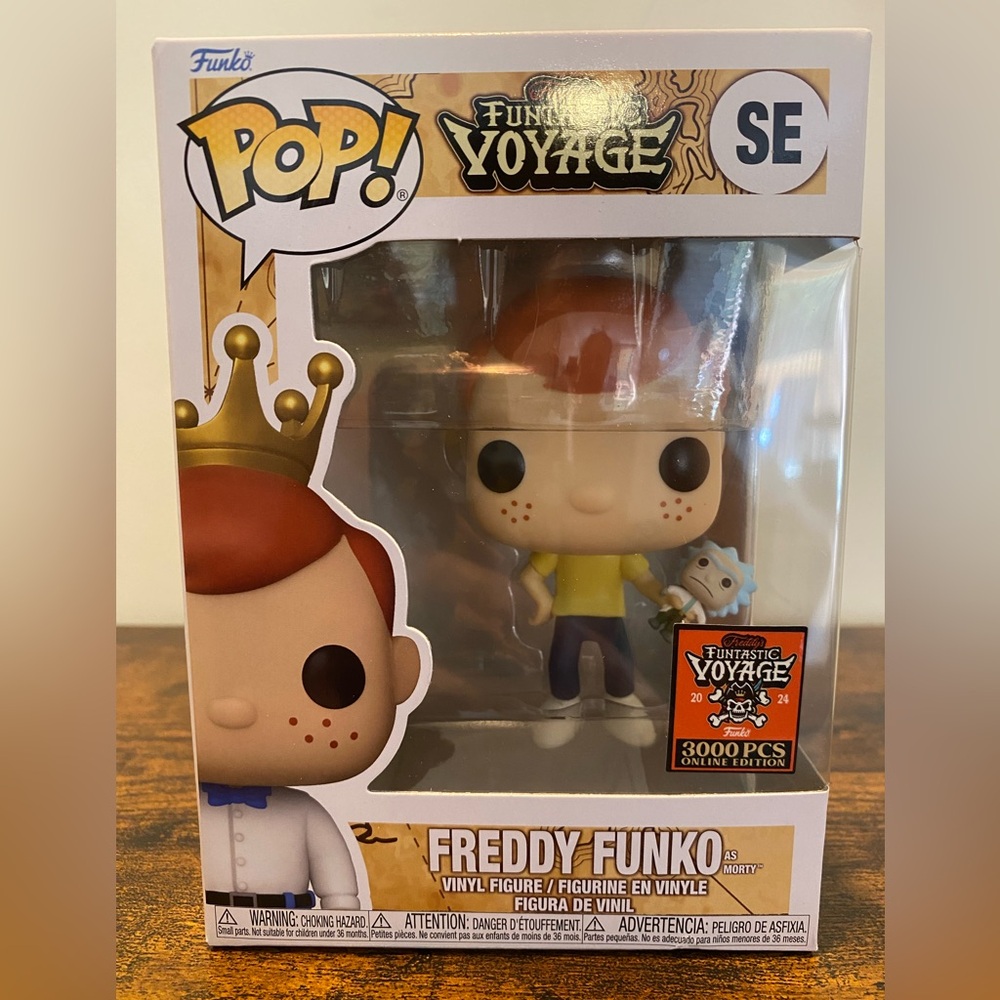 Freddy Funko As Morty - Funtastic Voyage LE 3000 Online Edition